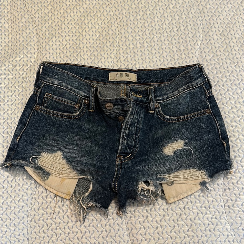 Free People Denim Shorts